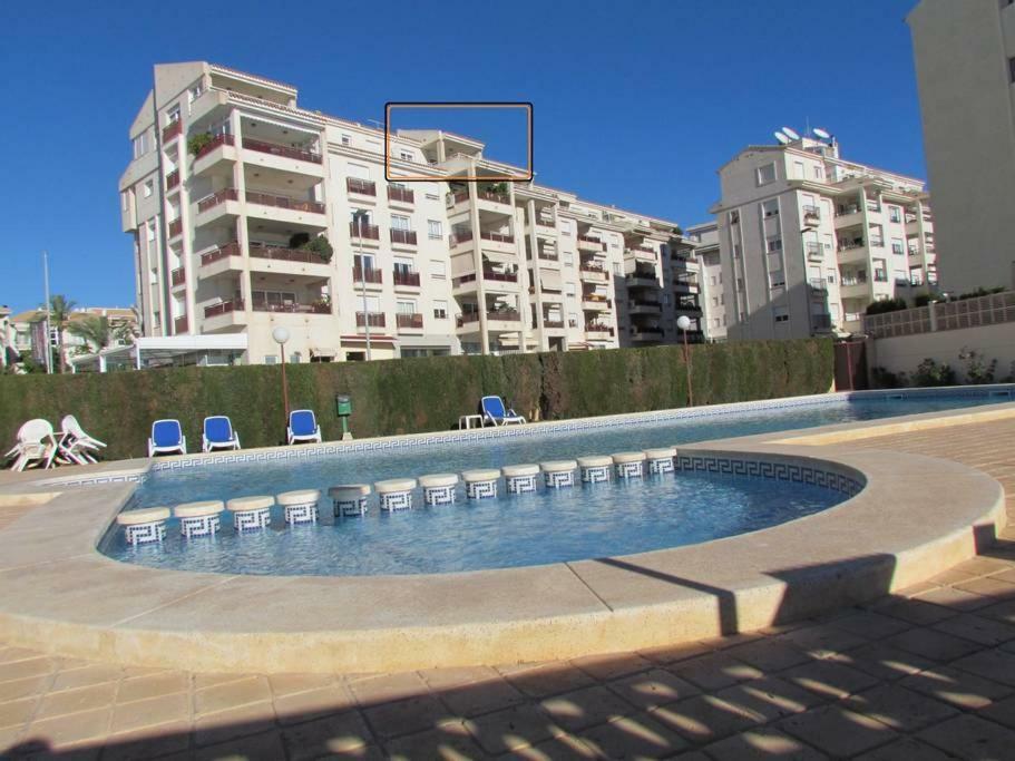 Beach Front Line Penthouse In Altea Exterior photo