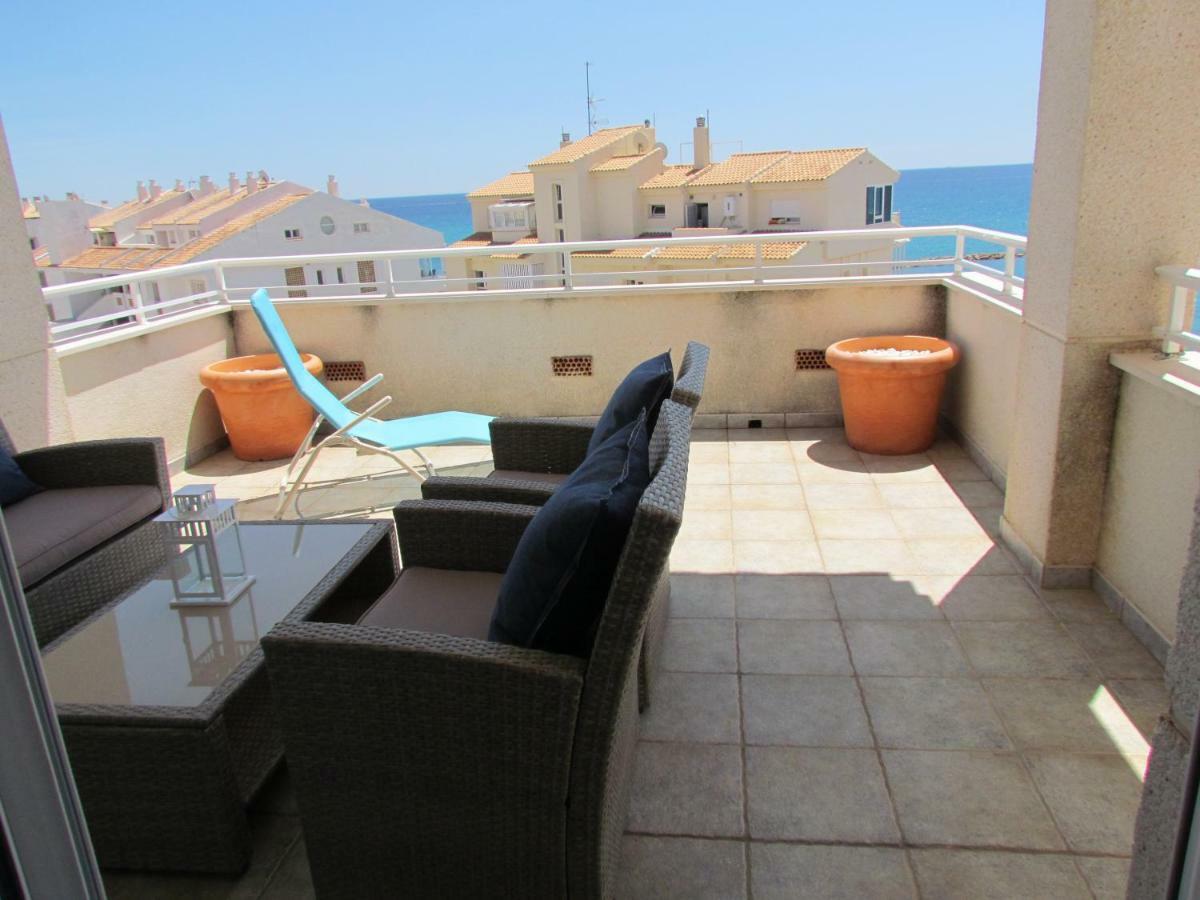 Beach Front Line Penthouse In Altea Exterior photo