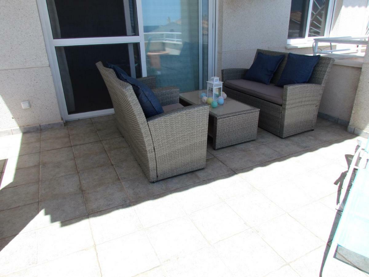 Beach Front Line Penthouse In Altea Exterior photo